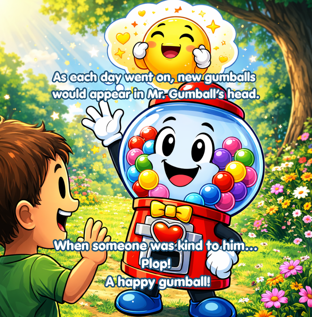 Mr. Gumball's Busy Mind -Book & Sticker Pack