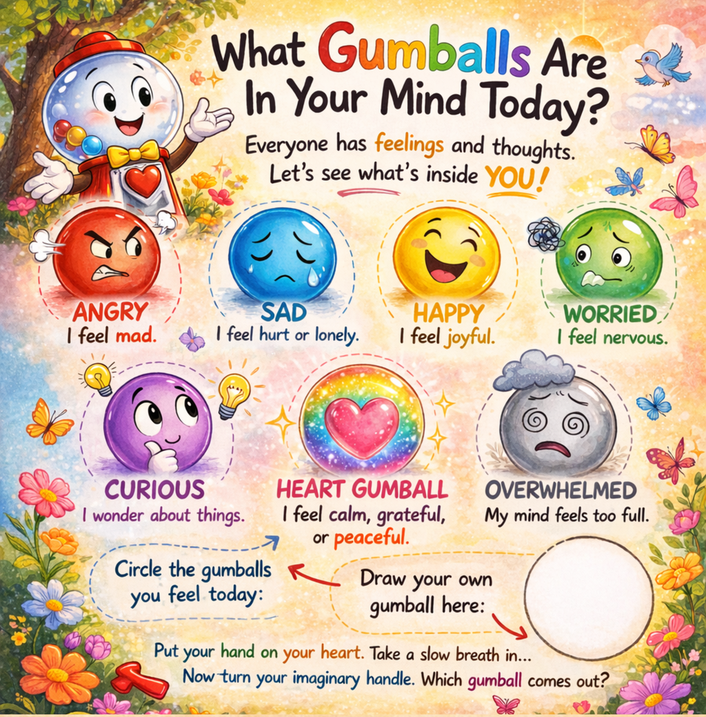 Mr. Gumball's Busy Mind -Book & Sticker Pack