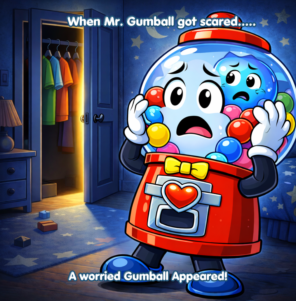 Mr. Gumball's Busy Mind -Book & Sticker Pack